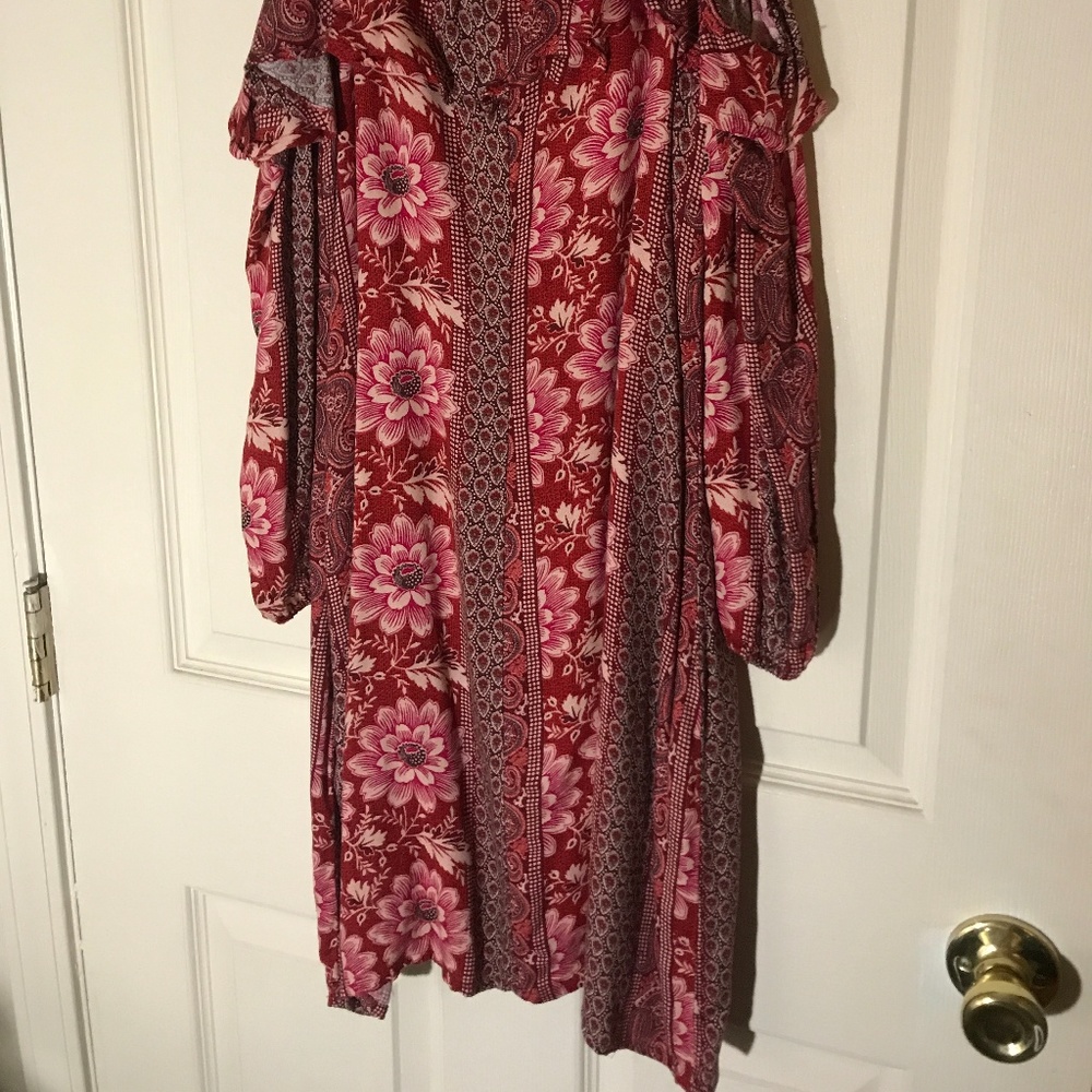 off-the-shoulder dress